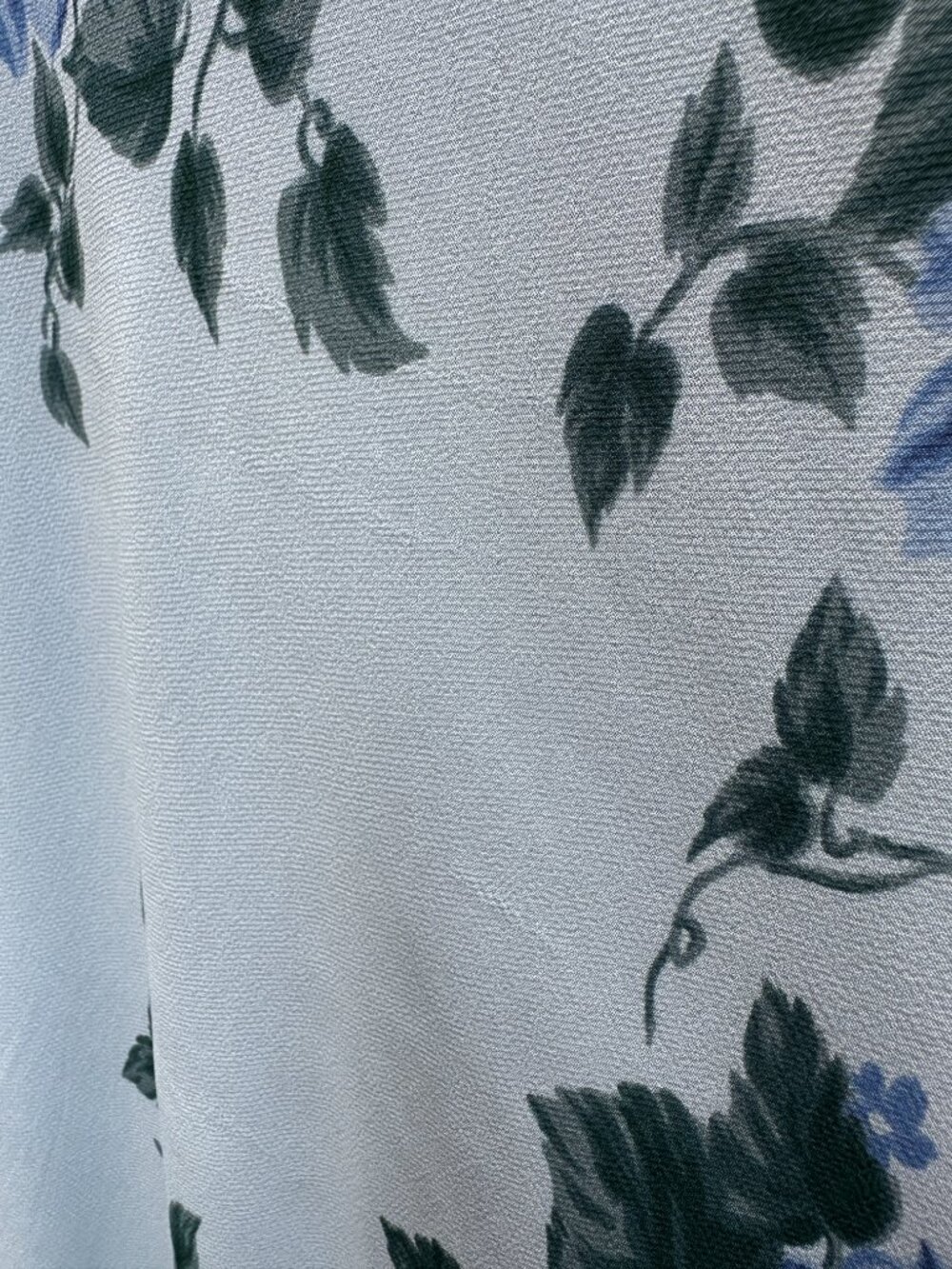 Reformation Layla Midi Skirt Fresh Air Blue Floral 8 - Picture 5 of 8